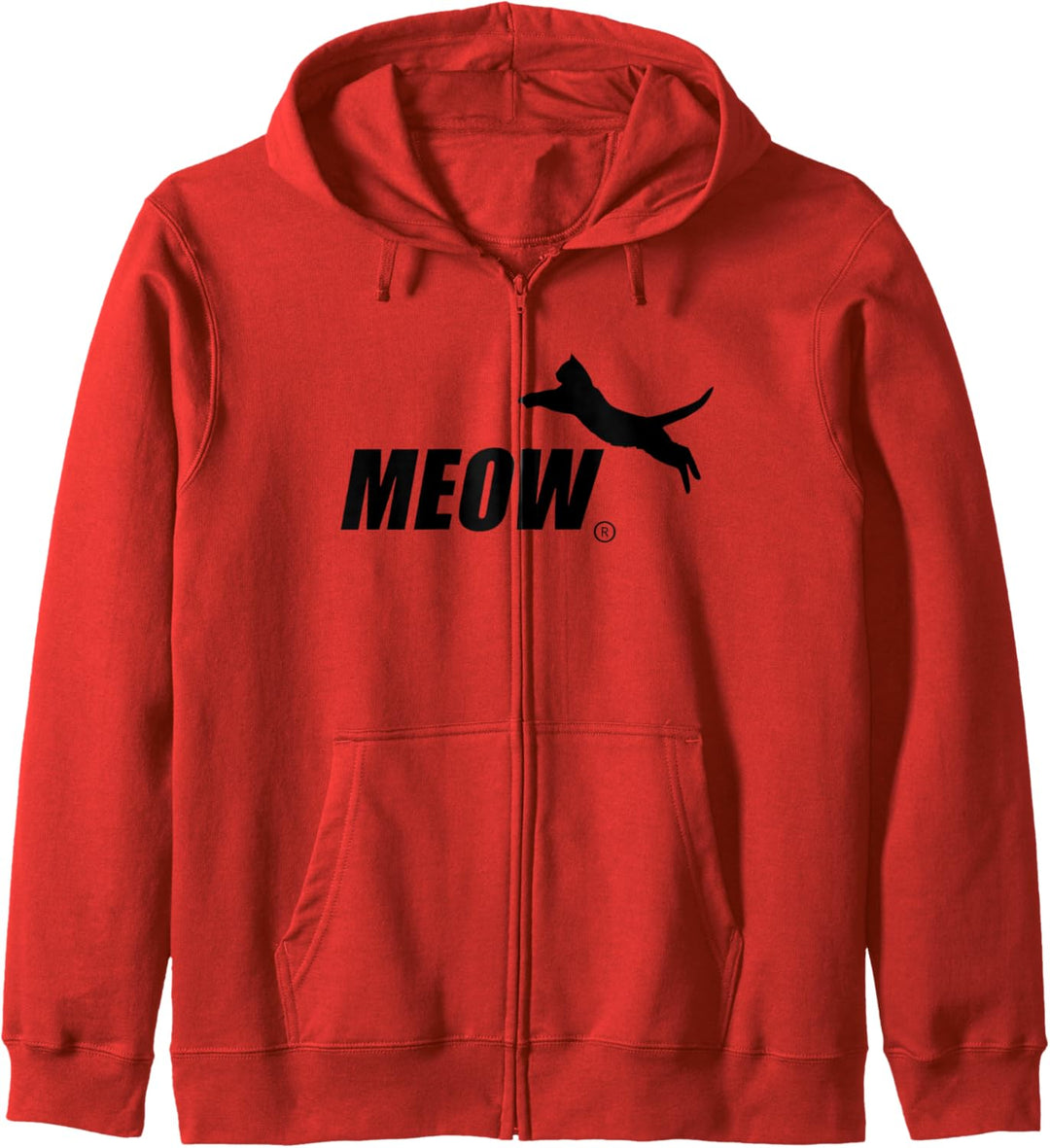 Funny Meow Parody Cat Kapuzenjacke