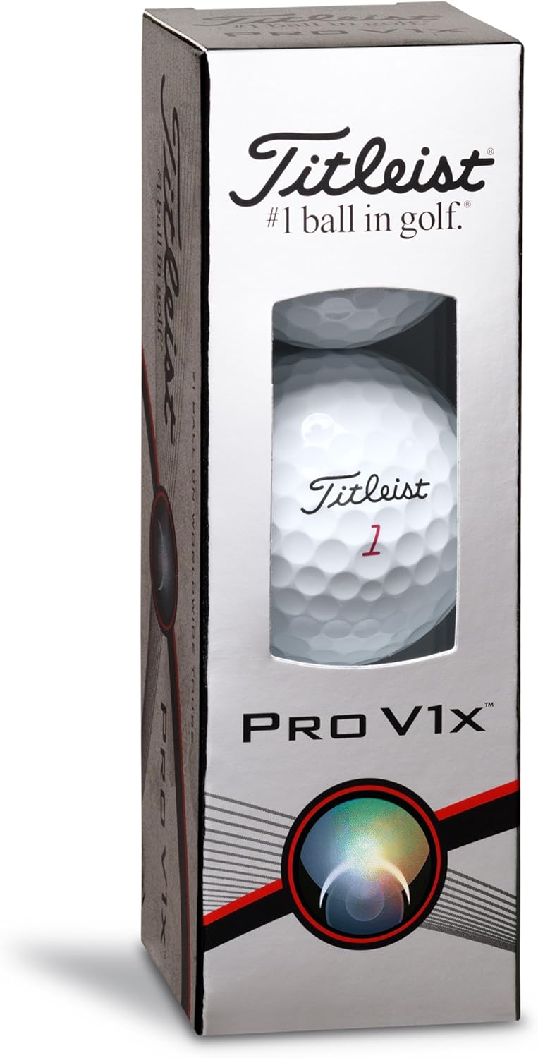Titleist Pro V1x Golfbälle der ersten Generation (EIN Dutzend) Standard-Grössen (1-4), Standard-Grös
