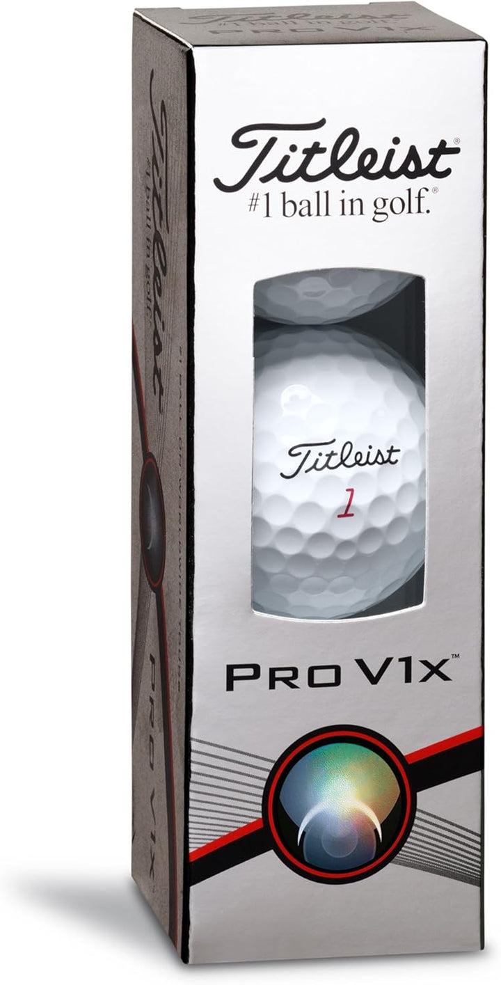 Titleist Pro V1x Golfbälle der ersten Generation (EIN Dutzend) Standard-Grössen (1-4), Standard-Grös