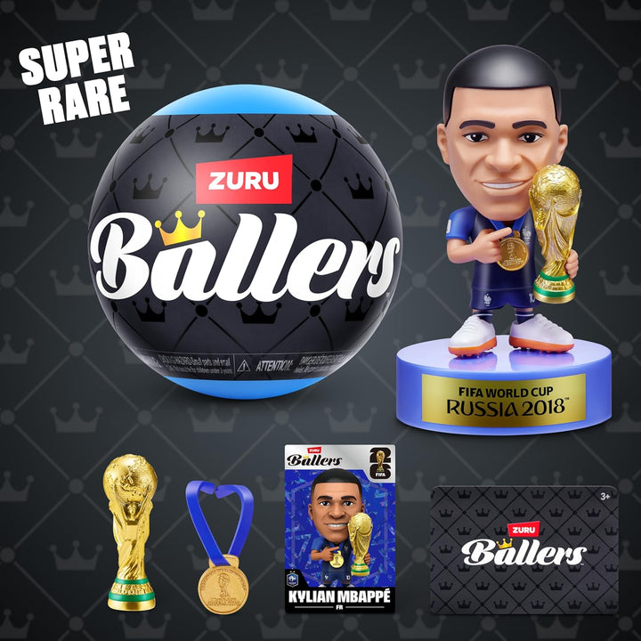 FIFA World Cup 2026™ Ballers Serie 1 2er-Pack von ZURU - Lizenzierte FIFA Sammlerfigur, Unboxing Fus