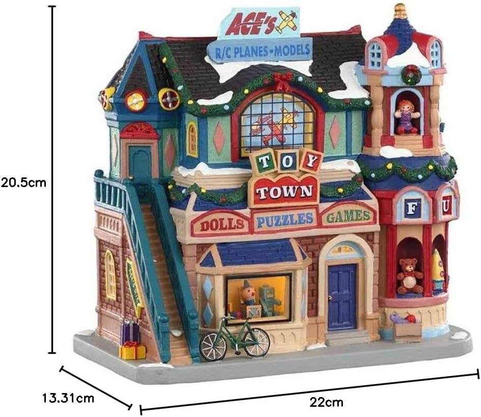Lemax - Toy Town 05653 Spielwarenhandel Spielzeuggeschäft Weihnachtsdorf Winterdorf