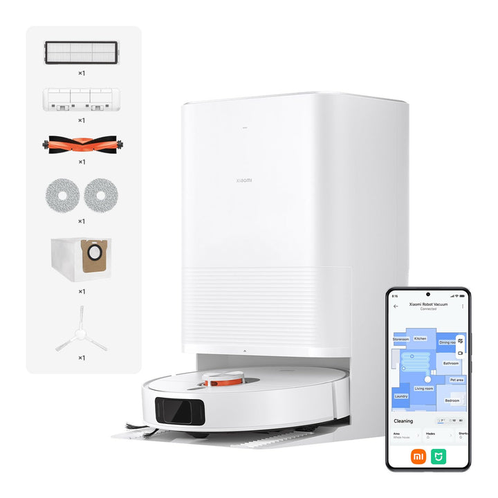 Xiaomi Robot Vacuum X20 Pro – 7000 Pa Saugleistung, duales Moppsystem, 75 Tage Staubbehälterkapazitä