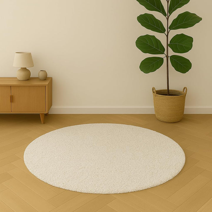 DomDeco Waschbarer Teppich Ease, super weicher und Flexibler 12mm Kurzflor für Wohnzimmer/Schlafzimm