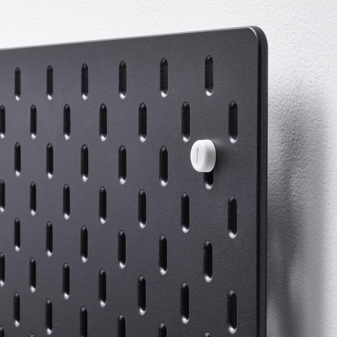 IKEA SKÅDIS Stecktafel, 56 x 56 cm, Schwarz