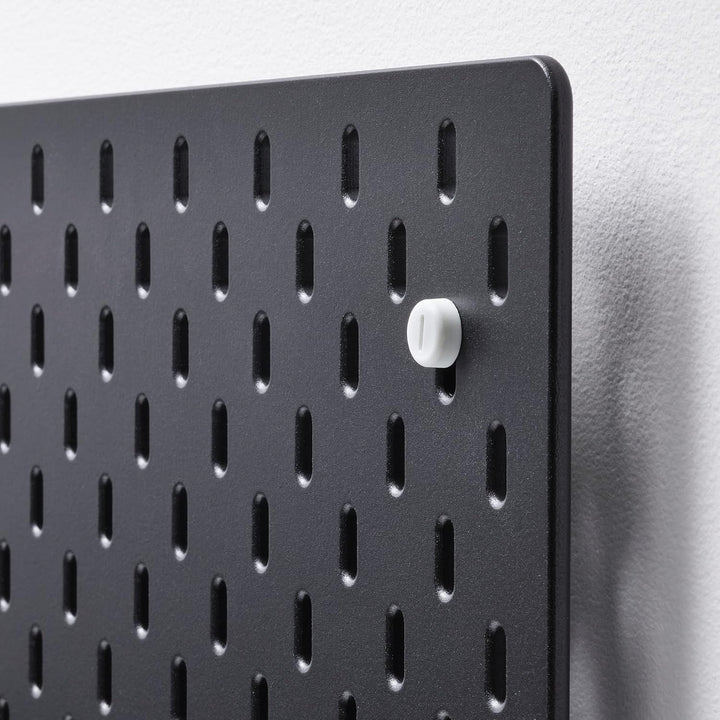 IKEA SKÅDIS Stecktafel, 56 x 56 cm, Schwarz