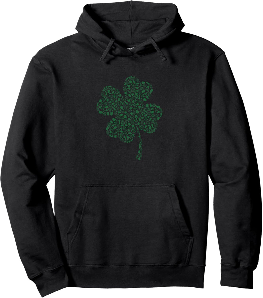 Disney Mickey And Friends St. Patrick's Tag Icon Fill Pullover Hoodie