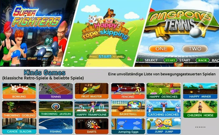HDMI Tanzmatte für Kinder &amp; Erwachsene,64GB Tanzpad mit 1000 Spielen,885 Songs &amp; 81 MTVs,Weiche Flan