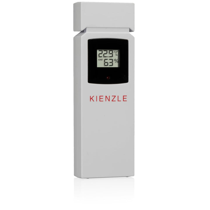 Kienzle Funk-Wetterstation mit Projektion, Farbdisplay, Aussensensor, Schimmelwarnung, 2 Weckzeiten