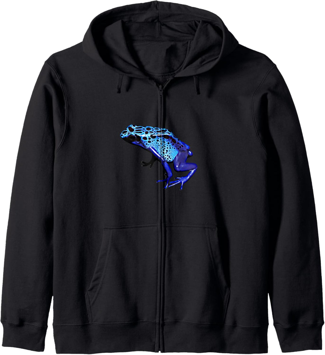 Azurblauer Pfeilgiftfrosch Kapuzenjacke