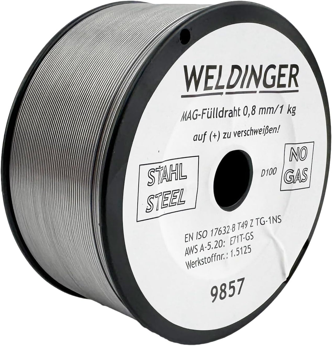 WELDINGER ME 130 mini FLUX ECO Fülldrahtschweissgerät mit Fülldraht und Zubehör NEU mini FLUX ECO Ne