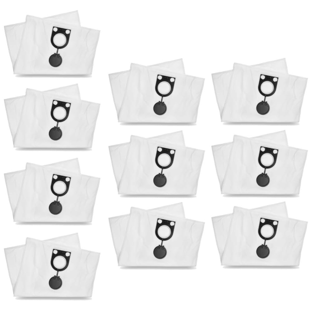10x Hochwertige Staubsauger-Beutel für Eibenstock DSS 1225, DSS 25, DSS 35, DSS 35 M, DSS 50 A, SS 1