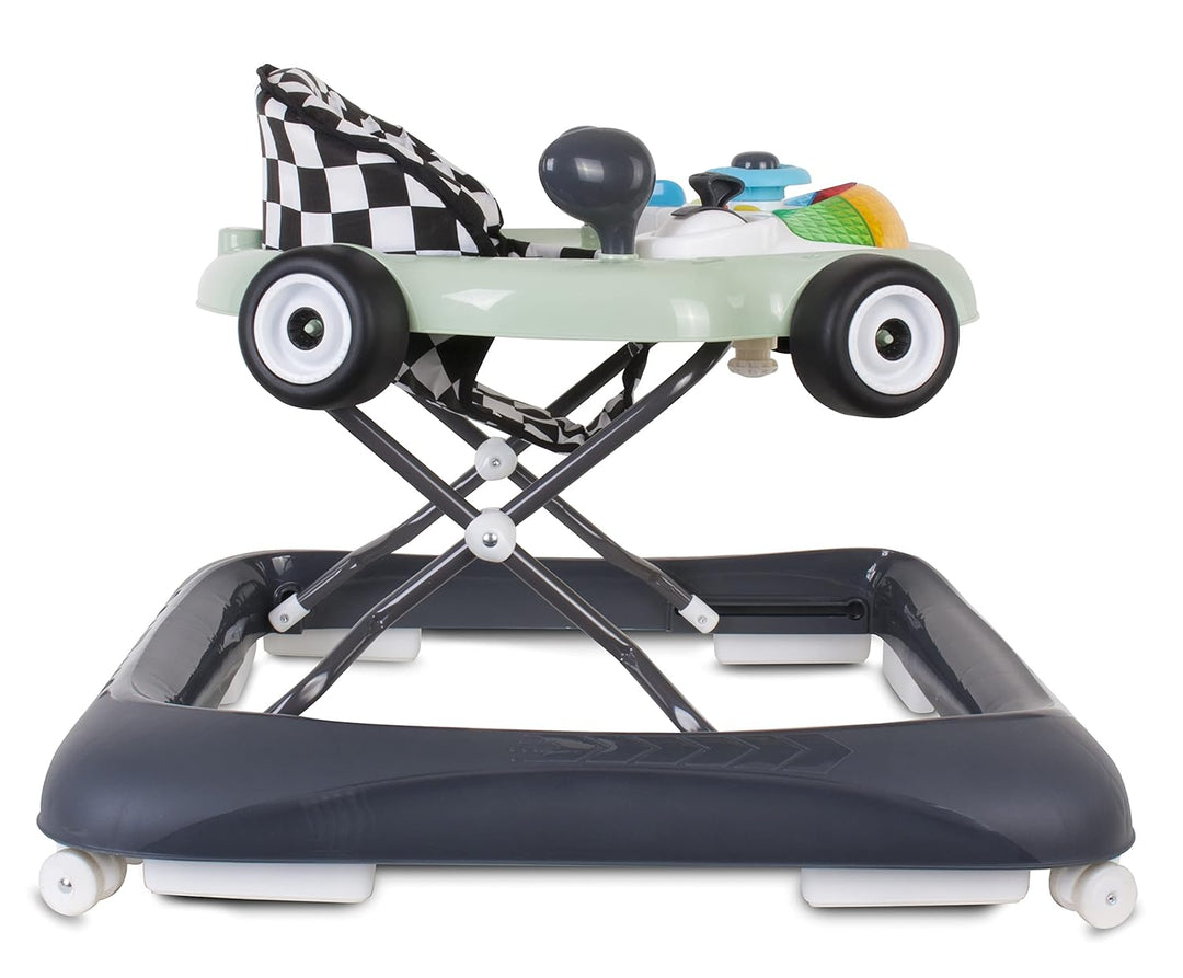 Sun Baby Lauflernhilfe Gehhilfe für Baby Walker, Automotiv interaktiv und faltbar mit Sicherheitssto