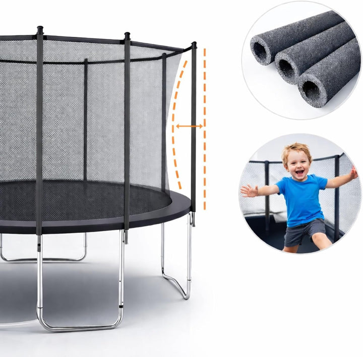 Schaumstoff Rohre Trampolin Stangenschutz Polster Für Trampolinstangen 6 Stück Schaumstoffhülsen Für