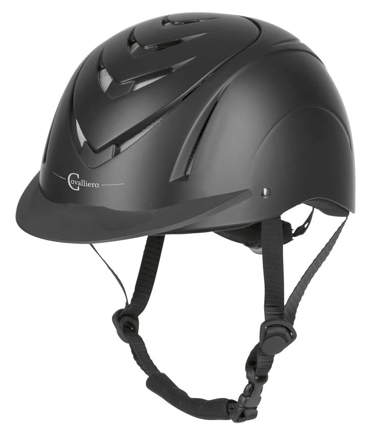 Kerbl Covalliero Reithelm Nerron VG1, Trainingshelm Tunierhelm 55-59 cm, 55-59 cm