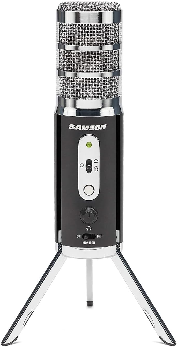 SAMSON Satellite - USB/iOS Broadcast Microphone for capturing high-definition audio on your computer