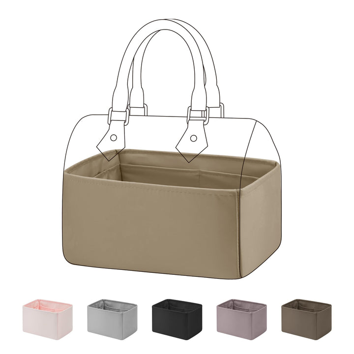 DGAZ Handtasche Tasche Organizer, Seide Innentaschen für LV Speedy Nano/20/25/30/35/40/45 Tasche, Le