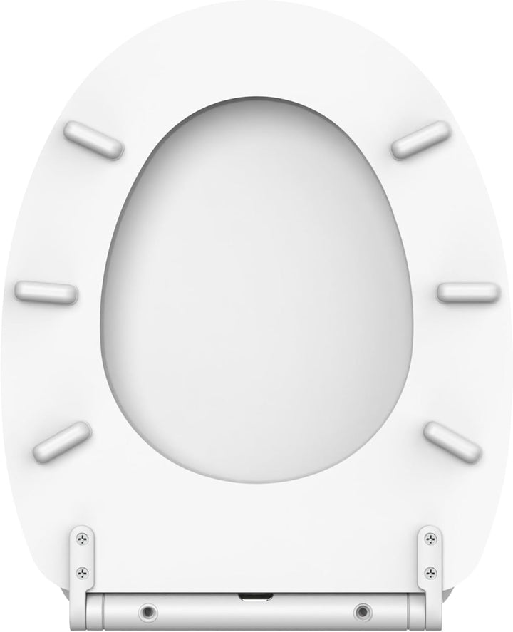 Sanilo WC-Sitz mit Absenkautomatik I Hochwertiger Toilettensitz aus Holz I Toilettendeckel in versch
