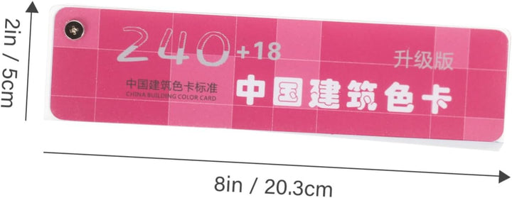 DOITOOL Farbkarte Architekturfarben Farben Standard RAL Farbfächer Farbmusterkarten für Präzise Farb