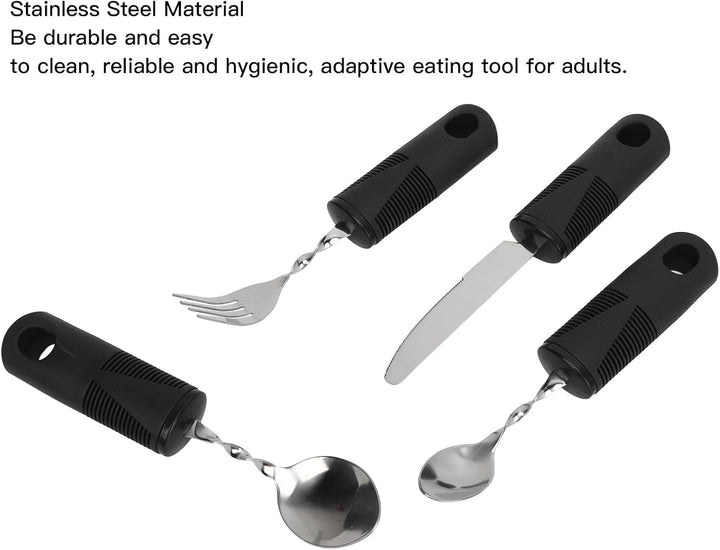 Gewichtete Utensilien für Zittern und Parkinson-Patienten, ergonomisches Design, Parkinson-Hilfe, ge