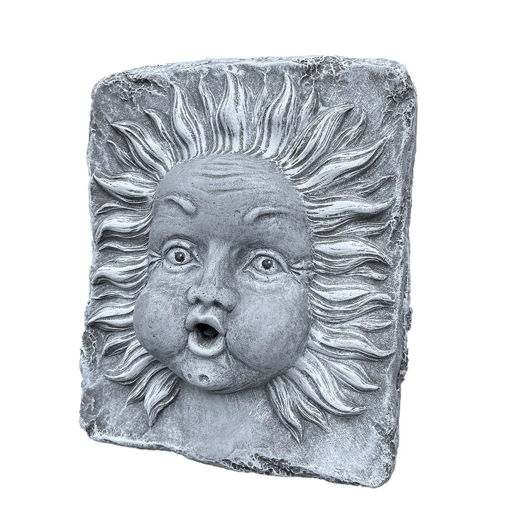 Stone and Style Wandrelief Wind Il Vento frostfest massiver Steinguss