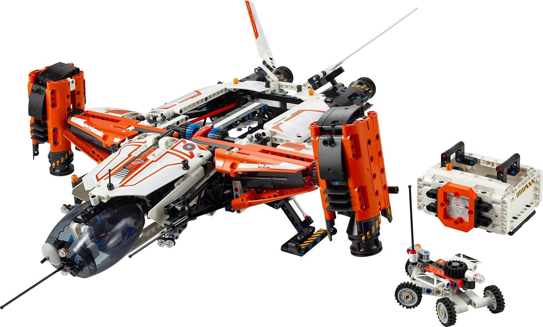 LEGO Technic VTOL-Schwerlastraumfrachter LT81, Space Bauset, Weltraum-Spielzeug, Raumschiff, Spielse