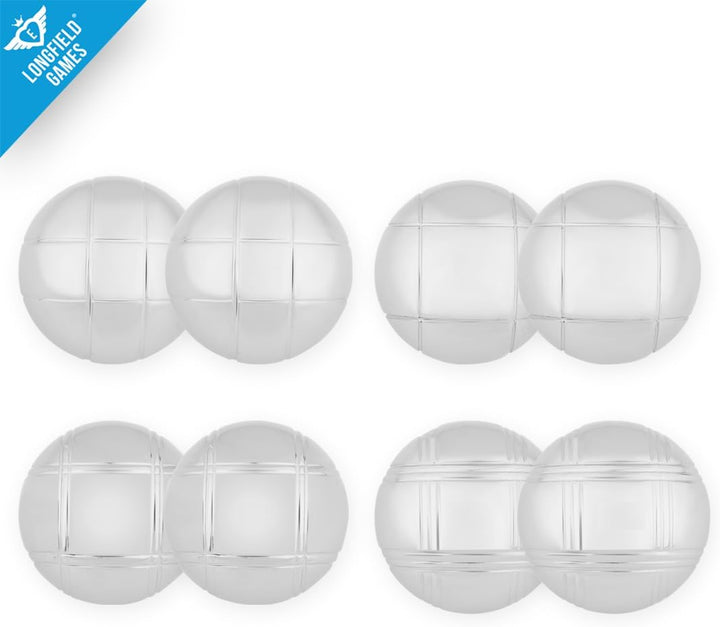 Engelhart - 010206 - Petanque Kugeln Set (8 boulekugel ) Luxus Petanque Spiele - Boules-Set In Holzk