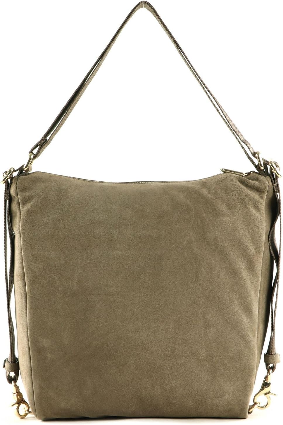 Mandarina Duck Damen Mellow Velvet Schultertasche Taupe, Taupe
