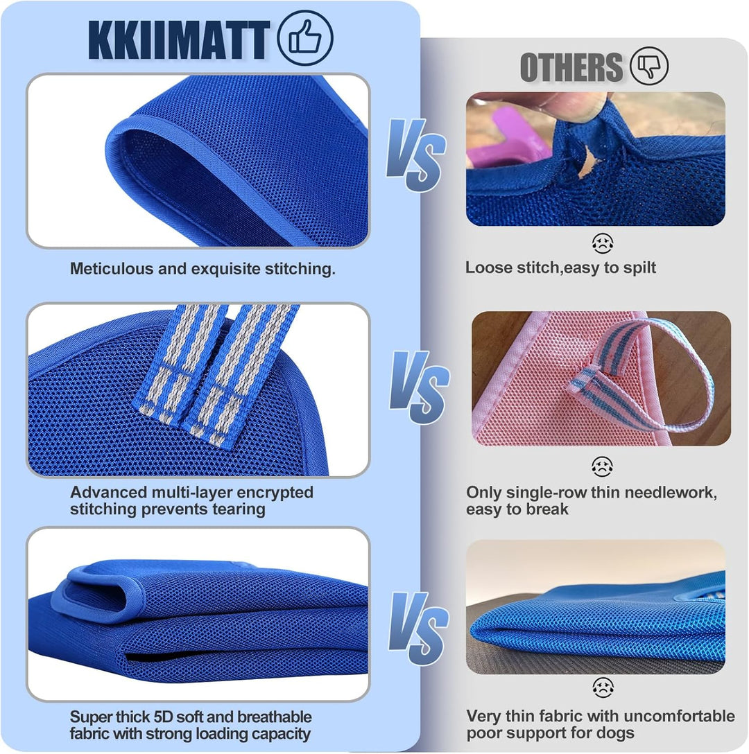 Kkiimatt 5-in-1 Haustierpflege-Hängematte, atmungsaktiv, für kleine und mittelgrosse Haustiere, Hund