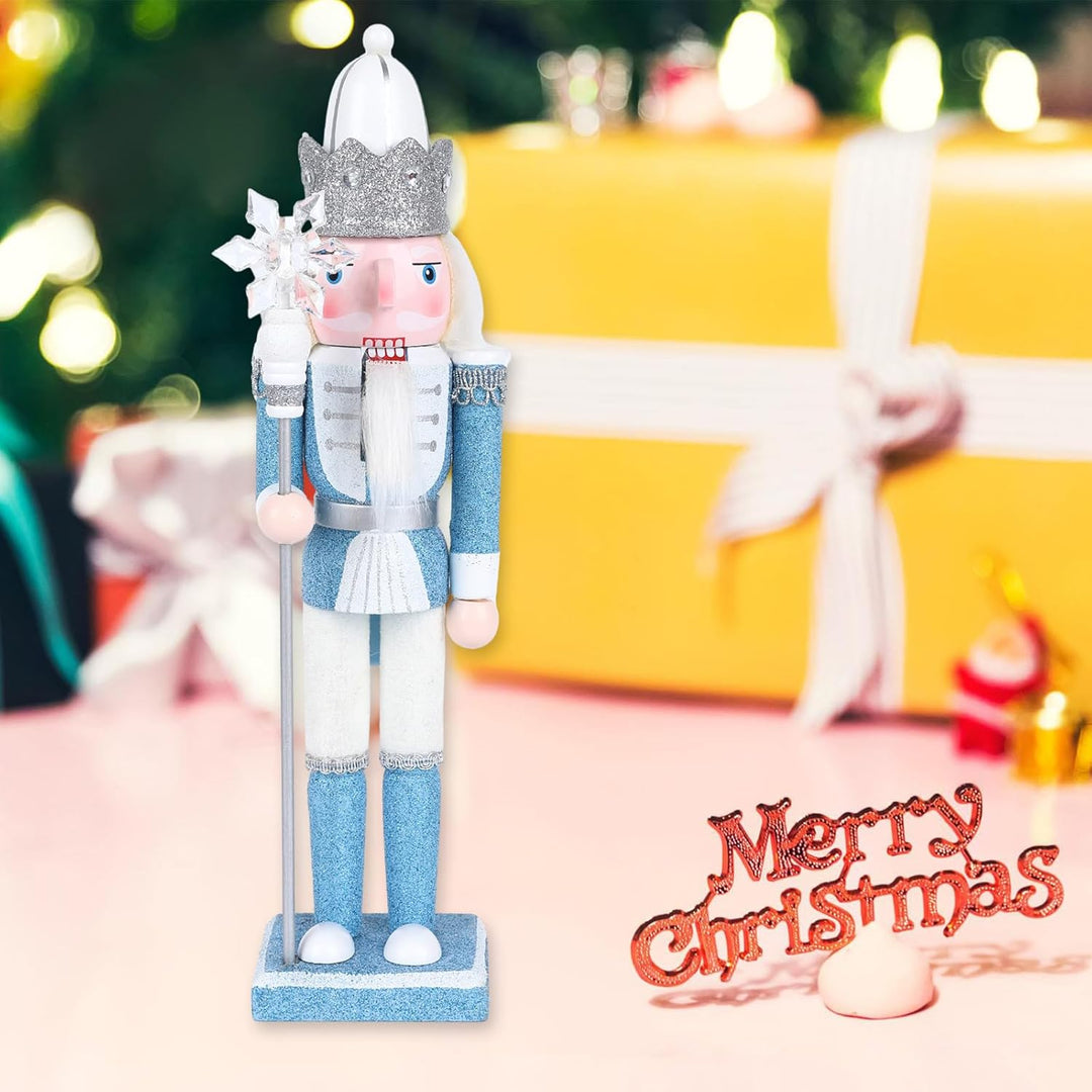 Jodsen 30 cm Weihnachten Nussknacker Soldat,Nussknacker Weihnachtsschmuck Nussknacker König,Traditio