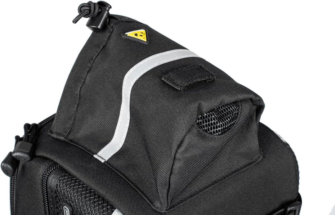 Topeak MTS TrunkBag EX, Strap Lenkertasche aus 600D Polyester/Eva-Schaum in der Farbe Schwarz Kapazi