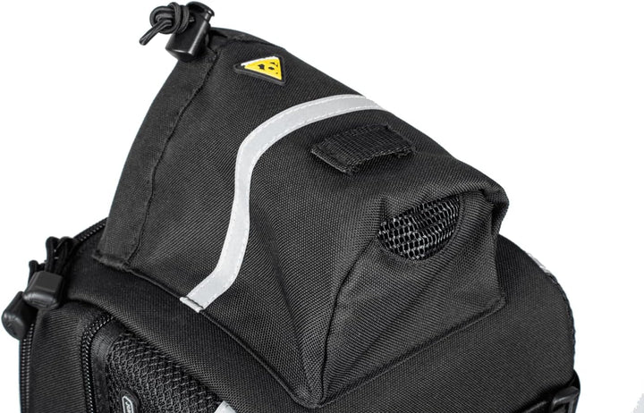 Topeak MTS TrunkBag EX, Strap Lenkertasche aus 600D Polyester/Eva-Schaum in der Farbe Schwarz Kapazi