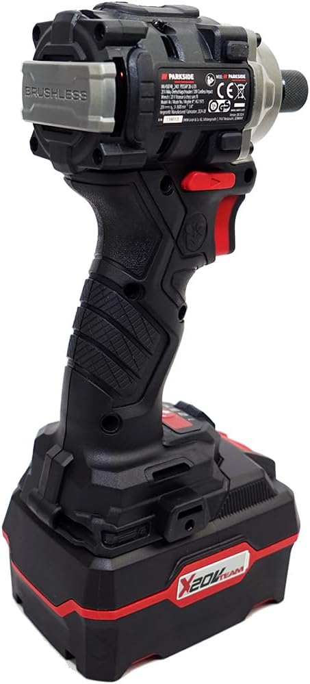 HEADNMORE® Bundle - PARKSIDE PERFORMANCE® 20V - 1/4" Akku Drehschlagschrauber PDSSAP 20 + Schlüssela