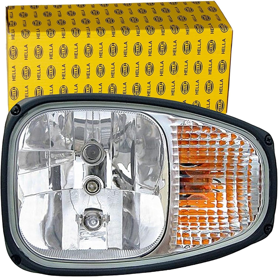 HELLA - Halogen-Hauptscheinwerfer - Combi 220 - 12V - Anbau - gehärtete Streuscheibe - Lichtscheiben