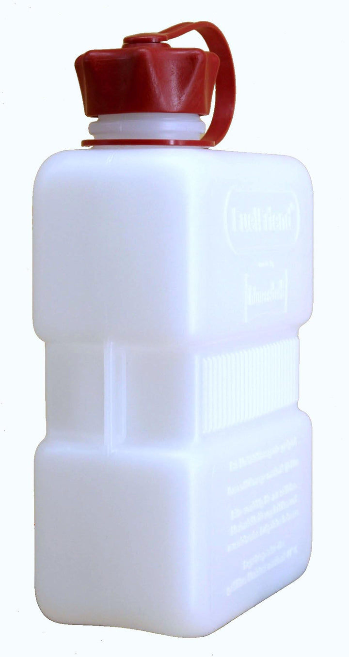FuelFriend®-PLUS CLEAR 1,0 Liter - Klein-Benzinkanister Mini-Reservekanister