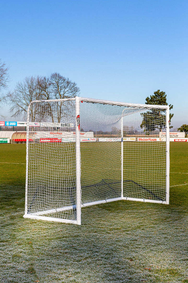 POWERSHOT® Fussballtor 3 x 2m - Made IN Germany - Super stabiles uPVC und Profi-Aspekt, WETTERFEST,