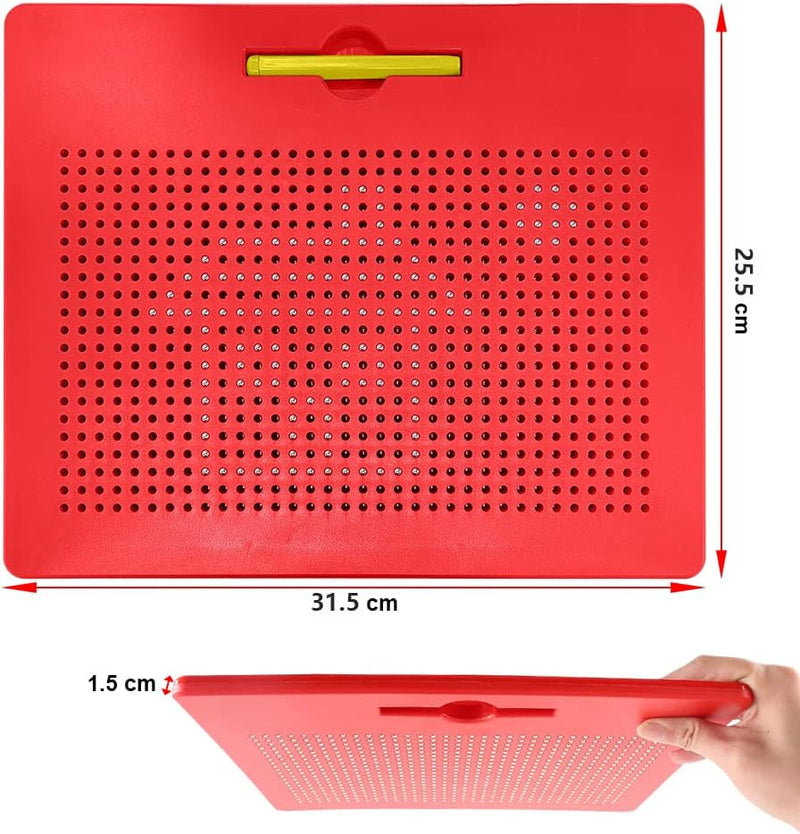 YATOSEEN Zaubertafel Kinder, Zeichenbrett mit Stift Stahlkugel Magnetische Tablet Kinder Spielzeug Z