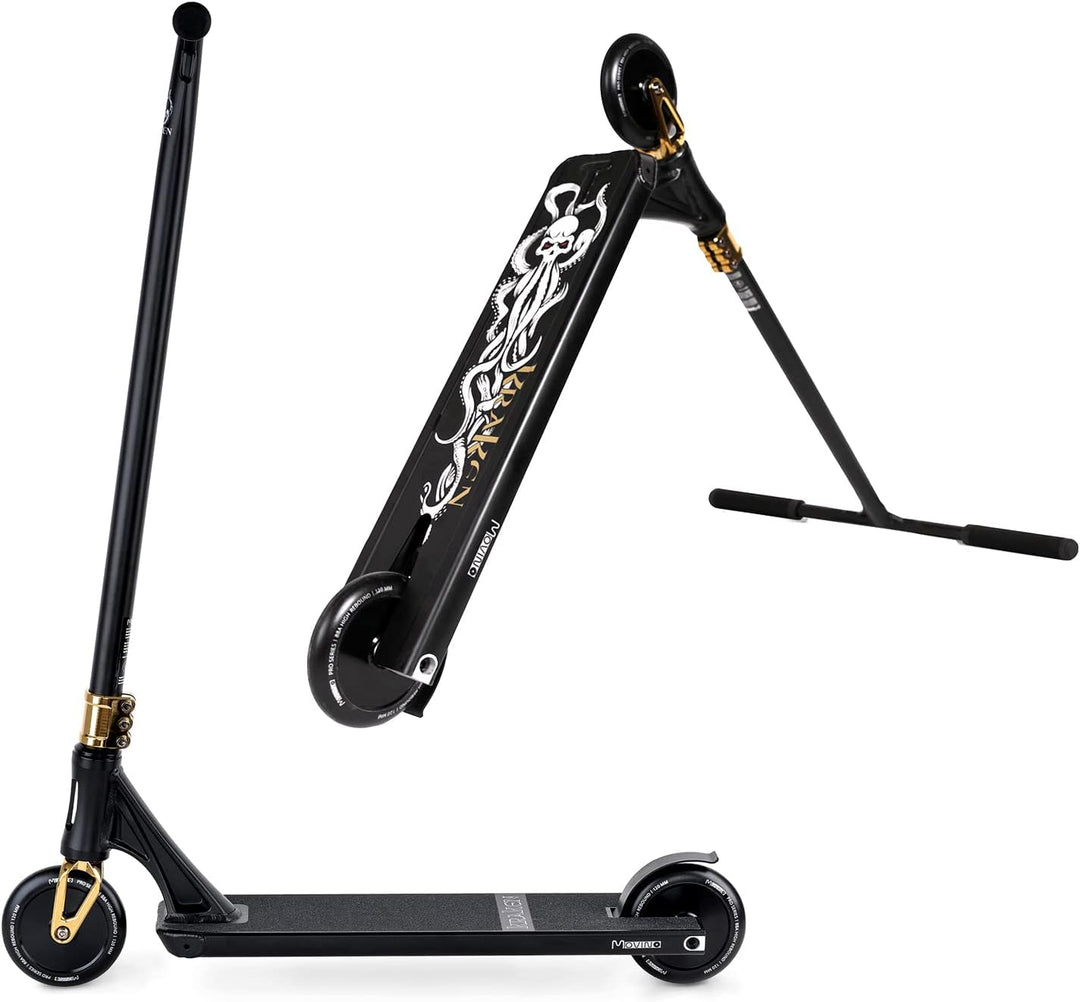 Freestyle Movino Kraken Tretroller | Pro Street Stunt Scooter | IHC | ABEC 9 Kugellager | Tretroller