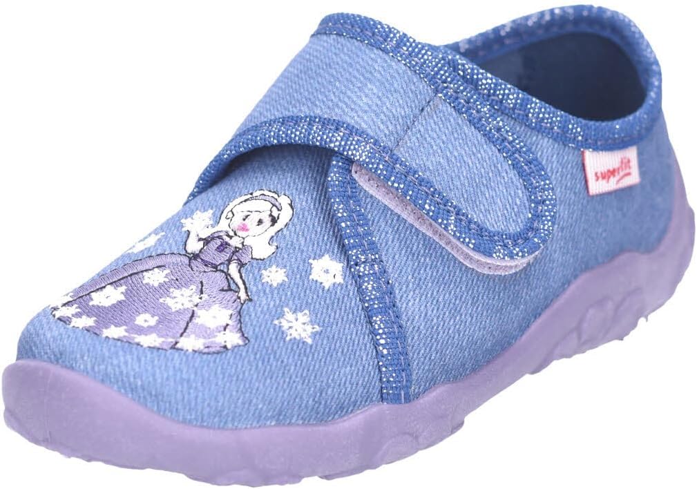 Superfit Bonny Hausschuhe 1-000258 Mädchen 32 EU Blau 8050, 32 EU Blau 8050