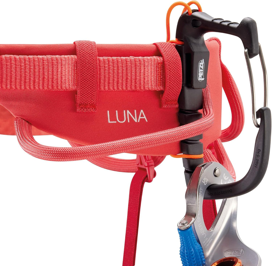 PETZL Damen Luna Klettergurt (1er Pack) S coral red, S coral red