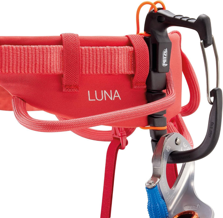 PETZL Damen Luna Klettergurt (1er Pack) S coral red, S coral red
