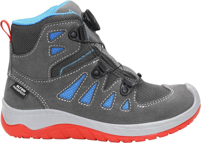 ELTEN Kinderschuhe Outdoor Maddox Kids BOA Grey-red Mid für Mädchen und Jungen 30 EU Grau, 30 EU Gra