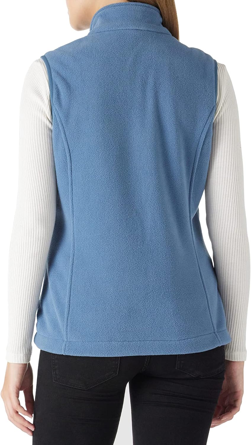 Outdoor Ventures Fleece Weste für Damen,Weich Ärmellos Jacke mit Reissverschlusstaschen, Sport Laufw