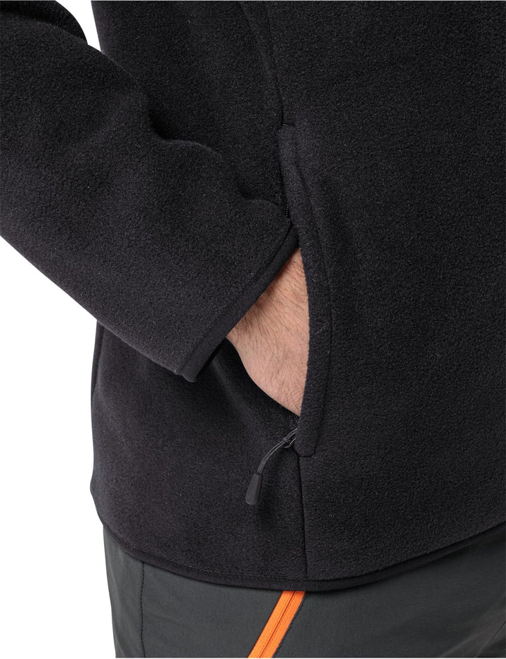 Jack Wolfskin Herren Waldsteig Fz M Jacket, Schwarz