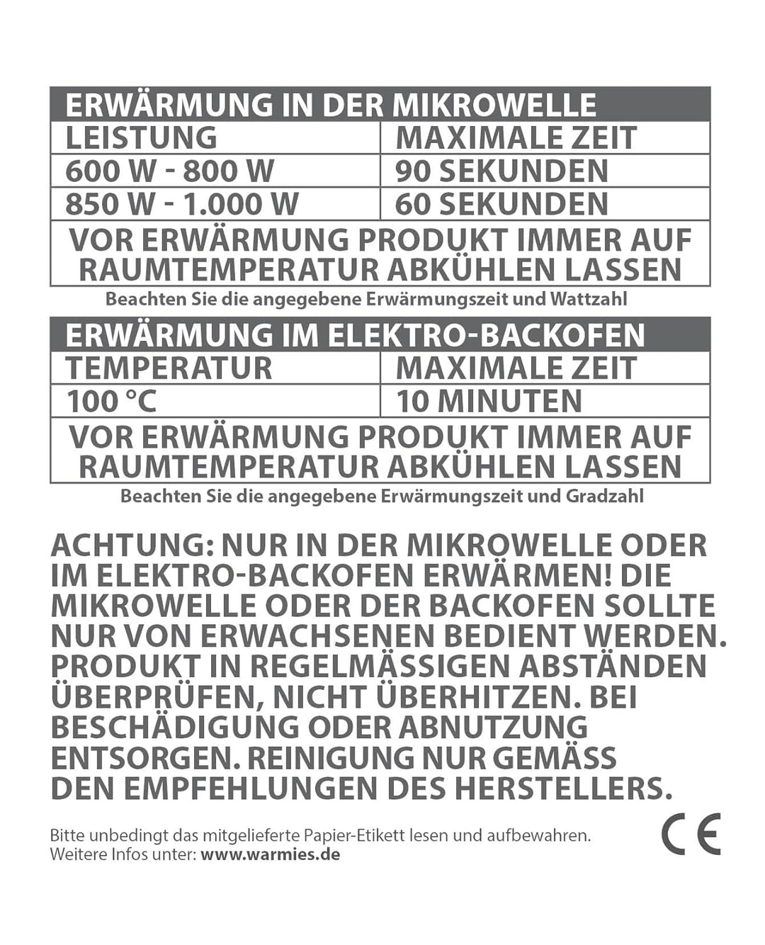 Warmies® Wärmekissen/Stofftier"Hochlandrind" Hirse Lavendelfüllung 28cm 750g