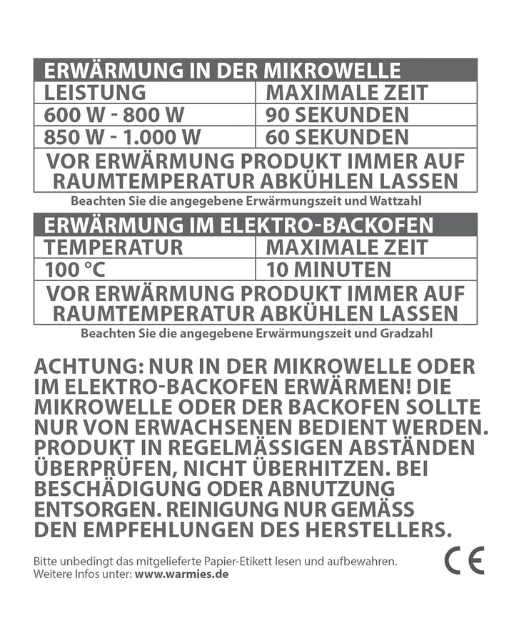 Warmies® Wärmekissen/Stofftier"Hochlandrind" Hirse Lavendelfüllung 28cm 750g