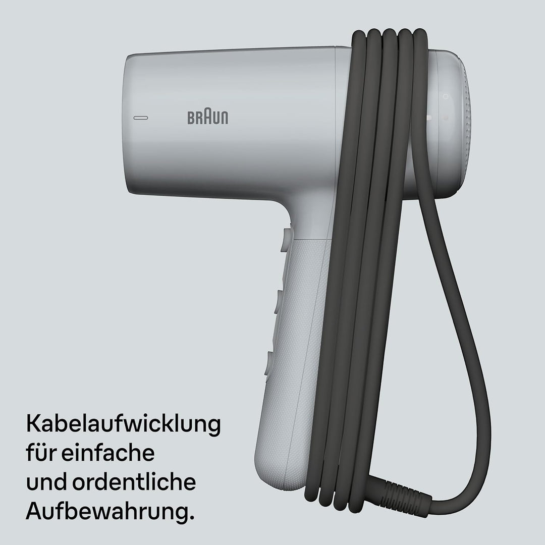 Braun Haartrockner HD2.35 – Leichter Haartrockner mit Diffusor, Glättkamm und Stylingdüse für alle H