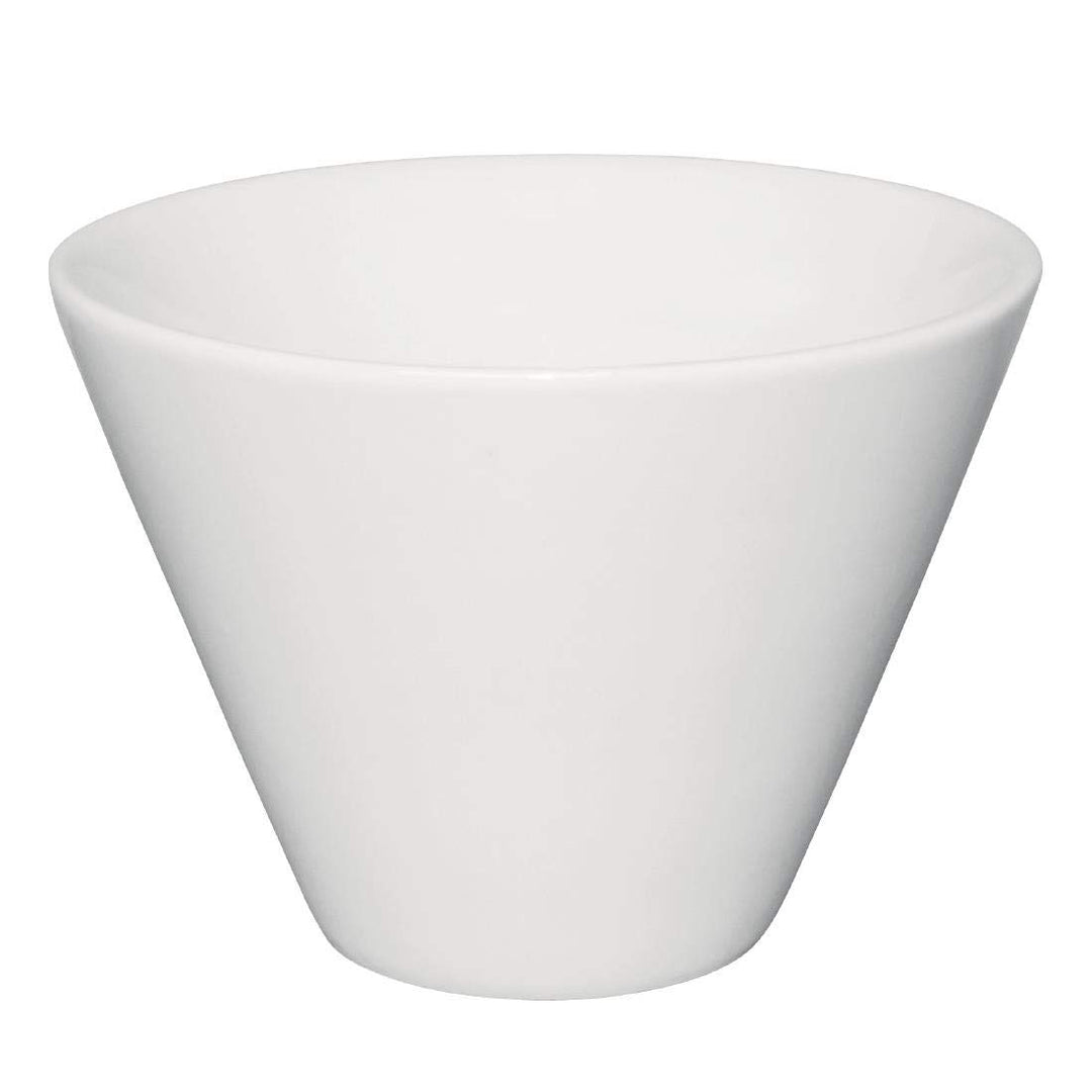 Olympia CM164 Whiteware Conical Ramekin White - 100ml 70mm 2 3/4" (Box 12), 70mm