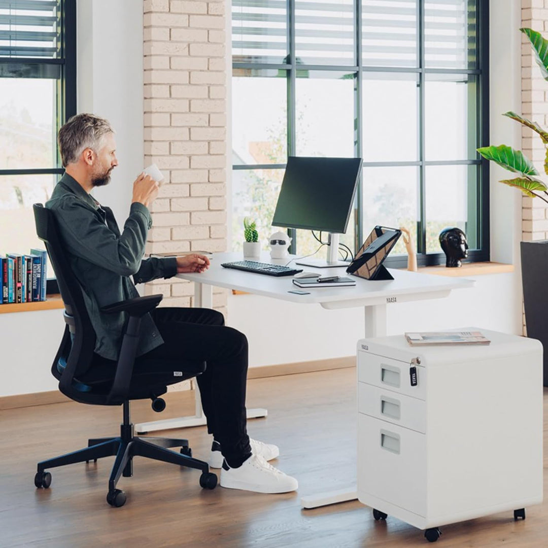 Yaasa Chair Essential Bürostuhl Ergonomisch, Schreibtischstuhl für gesunde Körperhaltung, Lordosenst