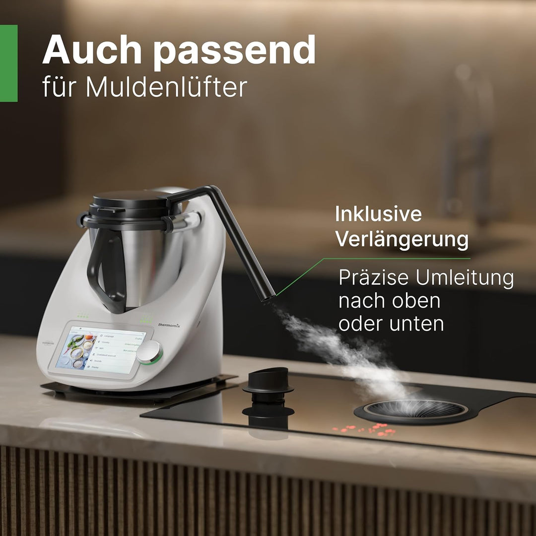 TeigPRO – kompatibel für Thermomix, Teig Pro Messer Dreckschutz, schützt den Thermomix TM6, TM5 Mess