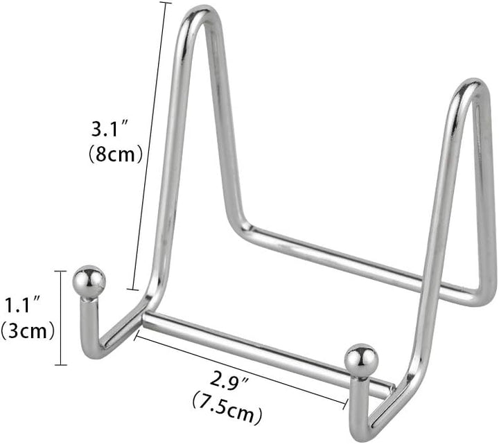 Staffelei Teller Ständer Aufsteller Halter - 6 Stück Eisen Metall Tellerständer Tellerhalter - Dekot